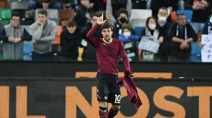 La Salernitana dopo Genova sbanca Udine: Verdi in extremis firma il colpo