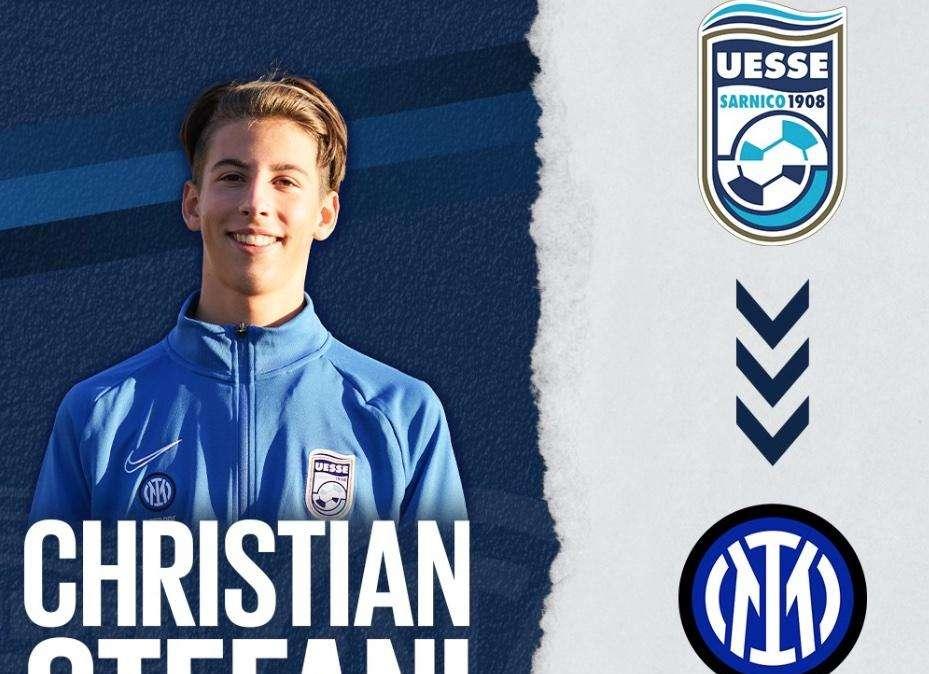 UFFICIALE - Inter, preso il classe 2008 Christian Stefani: arriva dall'Uesse Sarnico 