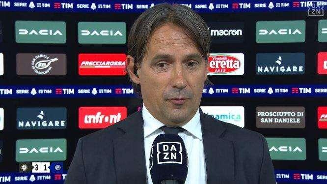 Inzaghi a DAZN: "Da allenatore sono il primo responsabile. Bastoni, reazione comprensibile"
