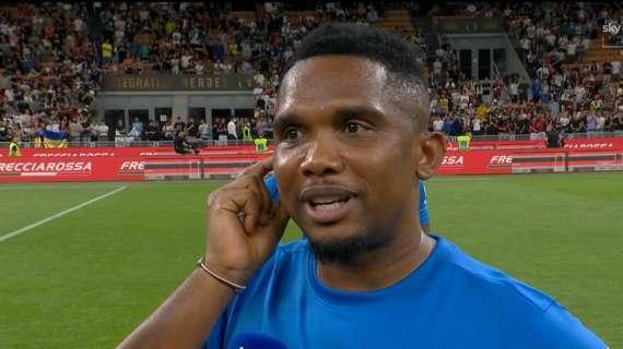 Integration Heroes Match, Eto'o: "La partecipazione della gente di Milano mi ha toccato il cuore"