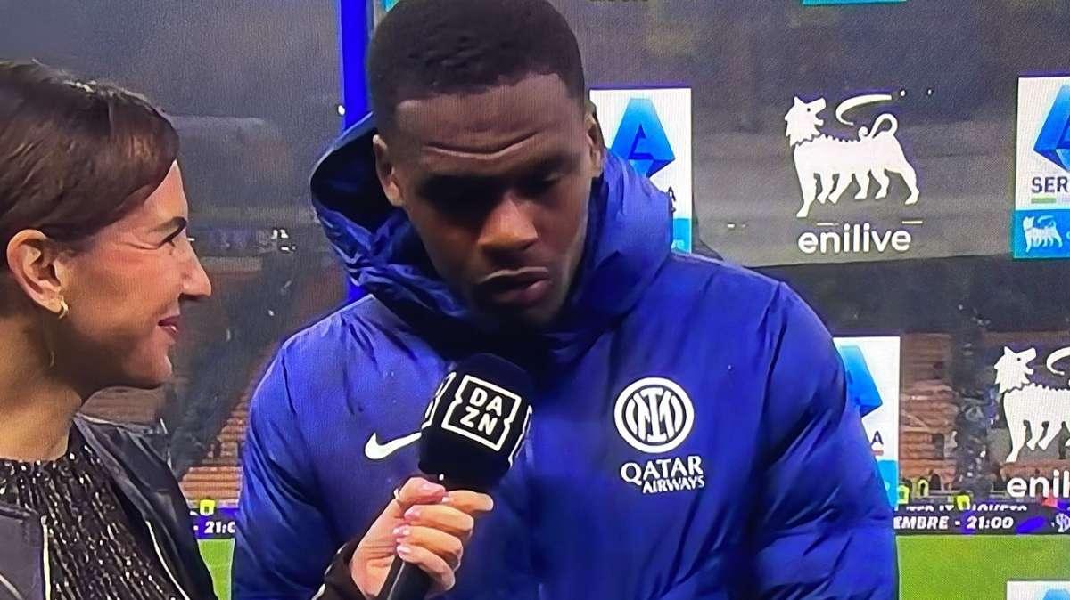 L'MVP Bonny a DAZN: "Ringrazio Chivu, per me conta averlo come allenatore. Barella regista? Sempre da 10"