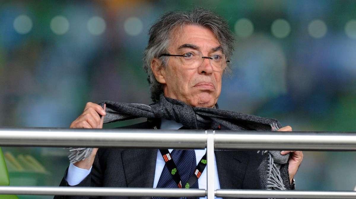 Striscione nerazzurro: "Moratti, io alleno gratis"