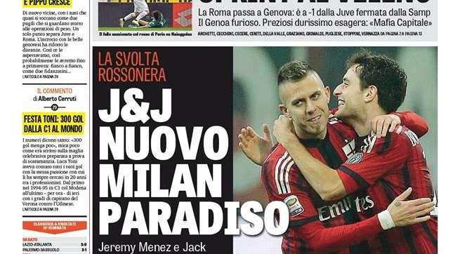 Prime pagine - Grinta Mancini: "Inter in Champions? Io ci credo". Nerazzurri costretti a vincere con il Chievo