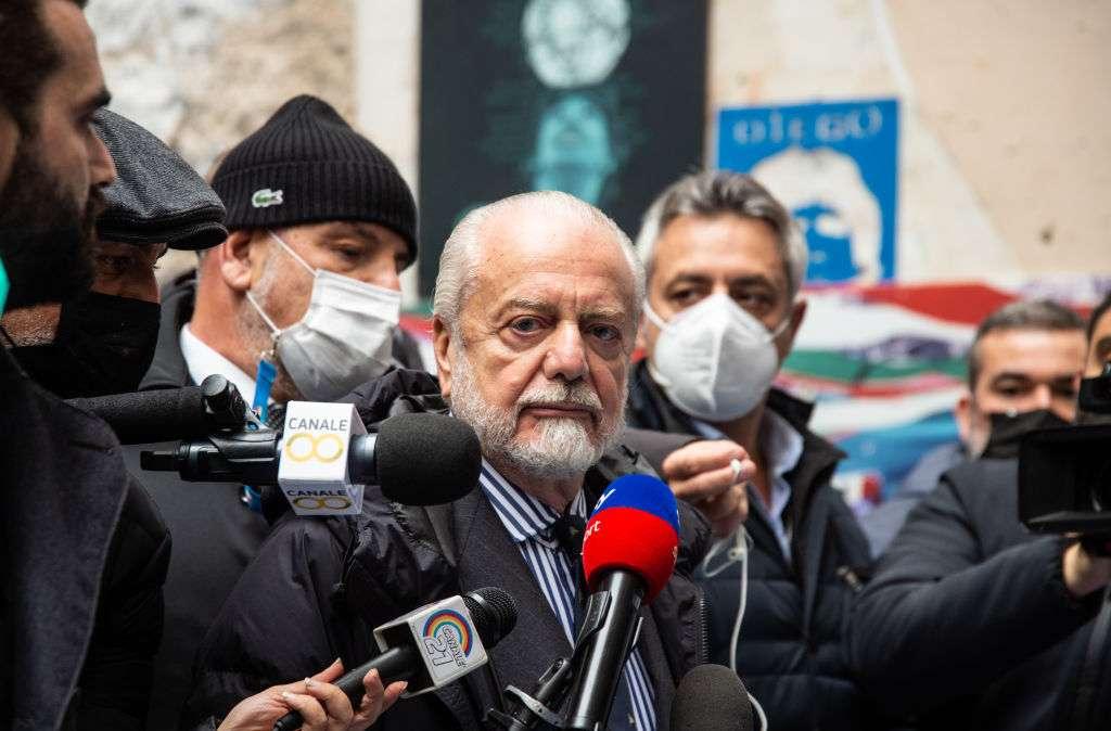 De Laurentiis: "Non parlatemi di Scudetto. Inter? Sei giorni per concentrarci"