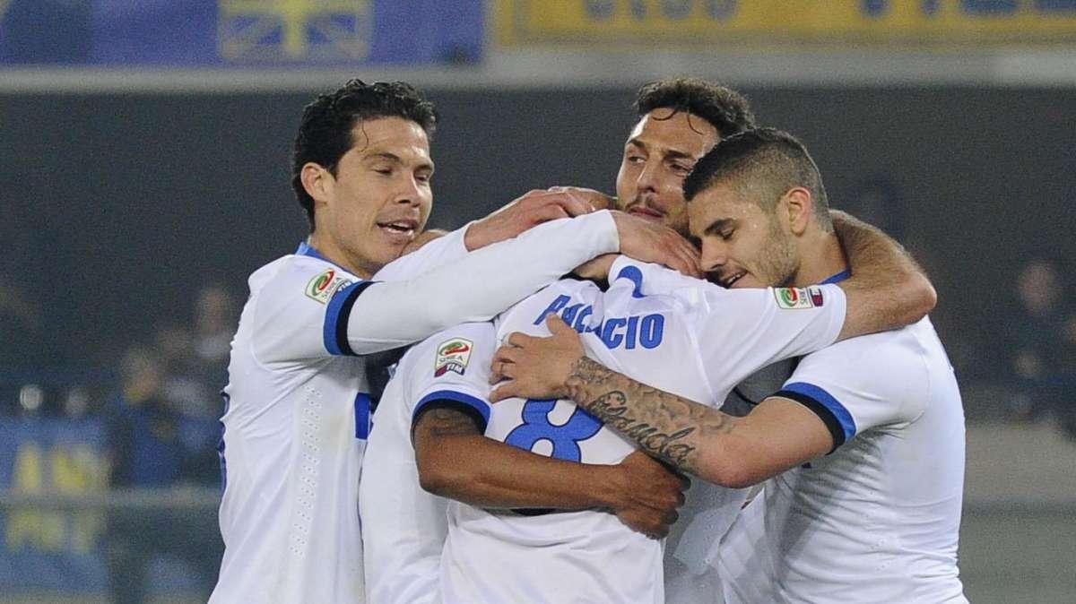 Inter padrona del campo a Verona: due gol, due legni e grande ripresa
