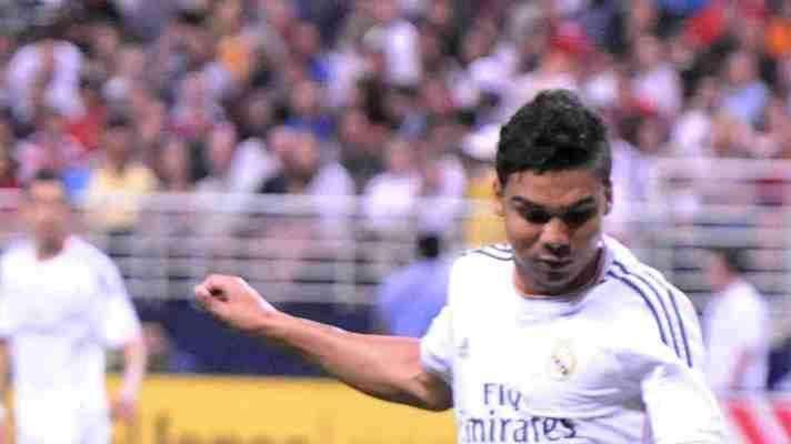 Casemiro del Real Madrid