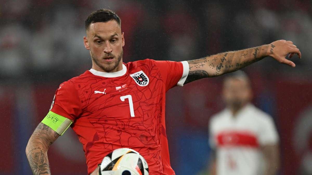 Austria, oggi allenamento sul campo per Arnautovic dopo gli zero minuti giocati a Bergamo