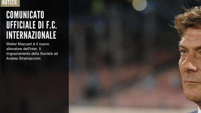 UFFICIALE - MAZZARRI IL NUOVO TECNICO. Moratti: "Tutta una scelta mia"
