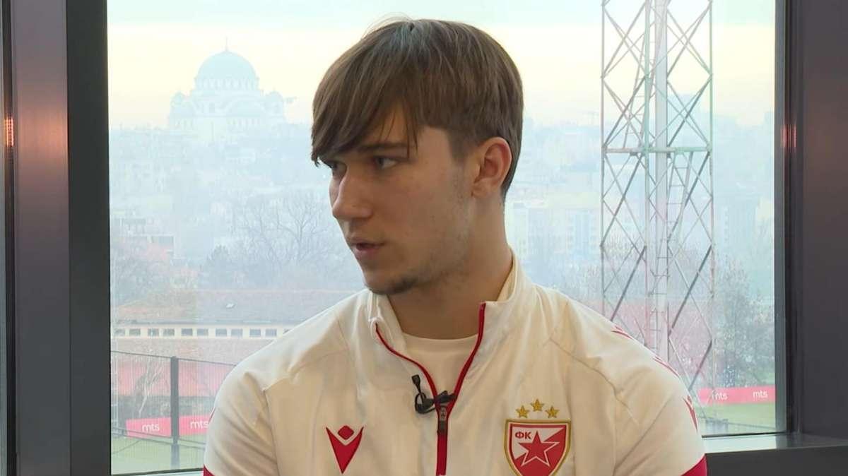 Kostov: "Sogno di giocare in una lega top europea, ma prima voglio lasciare il segno nella Stella Rossa"