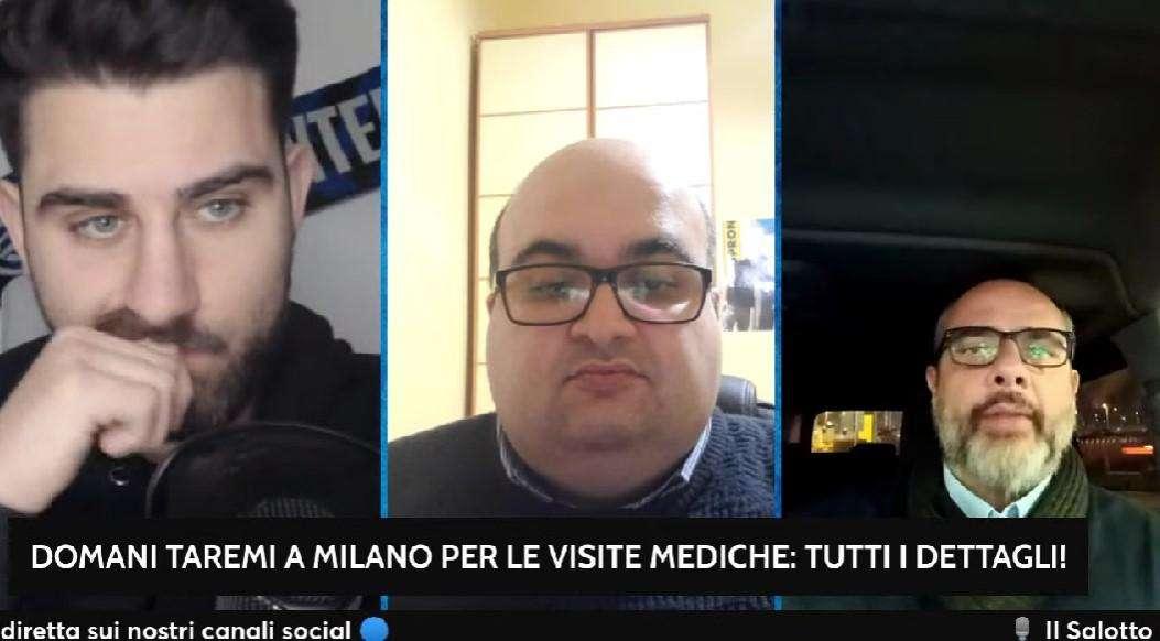 Rivivi la diretta! COLPACCIO INTER, domani ARRIVA TAREMI! STOP Acerbi, OUT con l'ATLETICO. Ospite Bosio