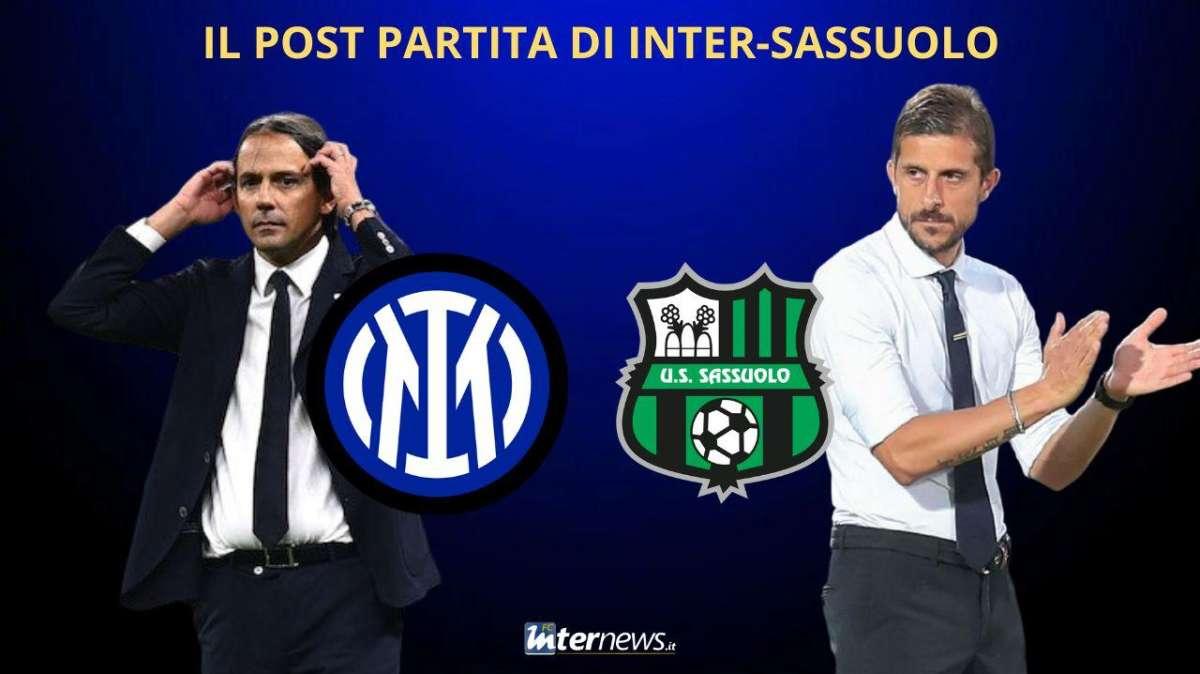 Rivivi la diretta! Il POST PARTITA di INTER-SASSUOLO: PAGELLE, COMMENTO e ANALISI