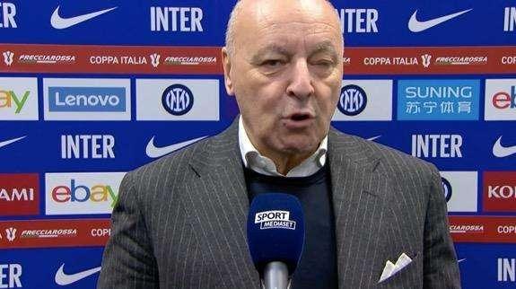 Marotta: "Coppa Italia, vogliamo passare il turno. Skriniar? Non facciamo deadline". Poi tuona sul VAR 