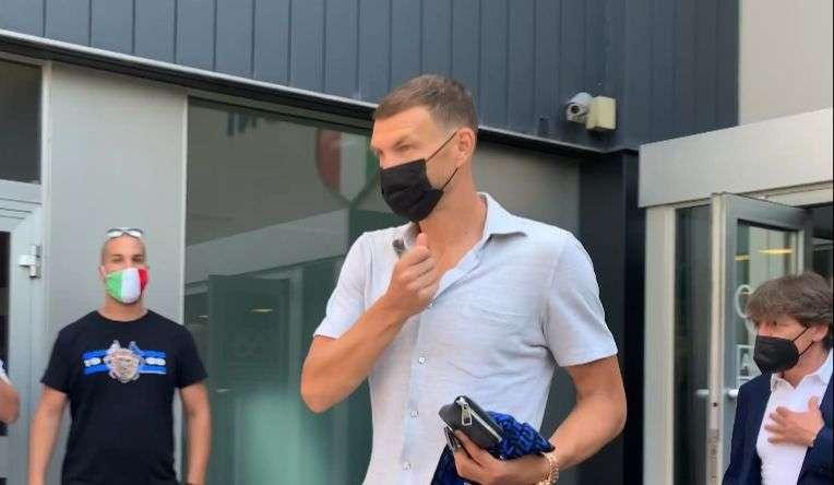 DZEKO-DAY - Dall'arrivo a Milano al primo allenamento ad Appiano