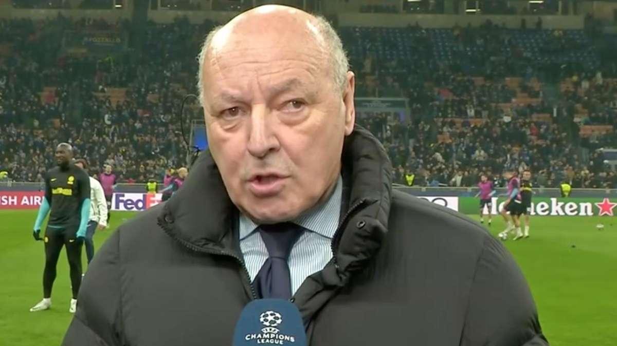 Marotta a Mediaset: "Inzaghi ha subito critiche ingiuste. Tifosi rimasti fuori dallo stadio? Domani esposto alla UEFA"
