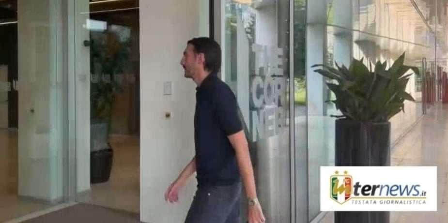 VIDEO - Torna in sede Inter Edoardo Crnjar: visita con possibili numerosi risvolti per il mercato