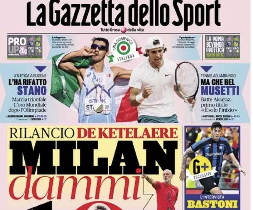Prima GdS - Bastoni: “L’Inter è cresciuta, ma occhio alla Juve”