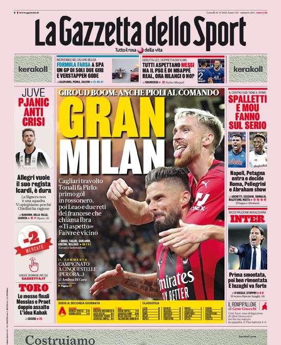 Prima GdS - Inter prima smontata, poi ben rimontata. E Inzaghi va forte