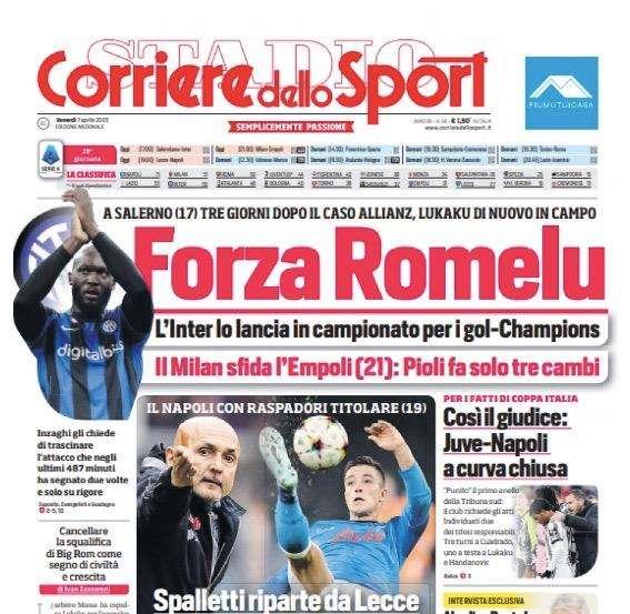 Prima CdS - Forza Romelu