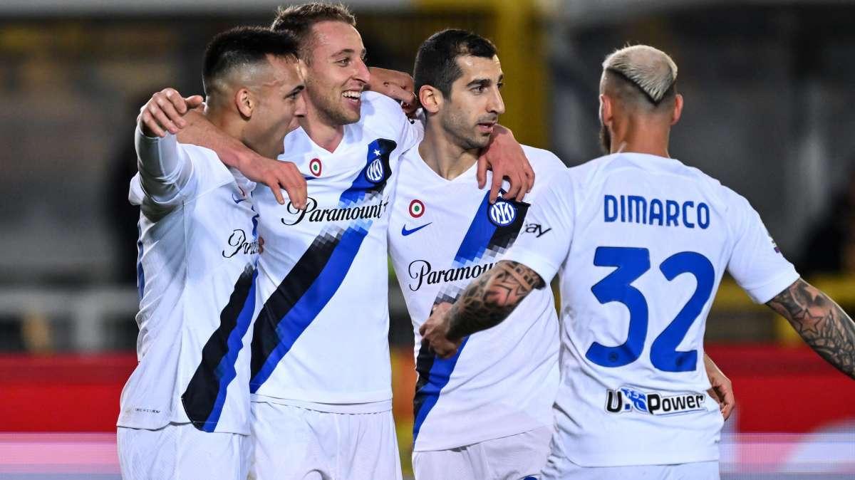 L'Inter sbanca anche Lecce: 16 vittorie in trasferta, in Europa solo il Manchester City al passo dei nerazzurri 