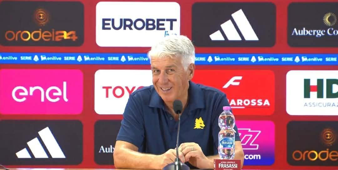 Roma, Gasperini in conferenza: "Inter in condizione. Lautaro? Gli ho detto di smetterla di farci gol..."