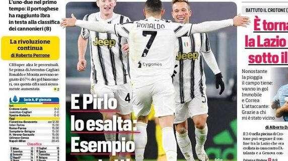 Prima pagina CdS - Conte: "Eriksen? Ha già avuto spazio"