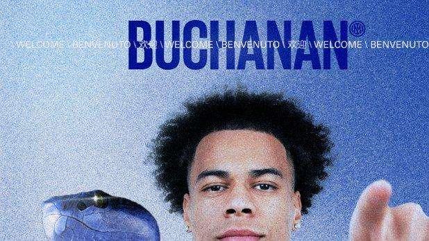 UFFICIALE - Buchanan è un giocatore dell'Inter. Il club: "L'avventura nerazzurra è appena cominciata"
