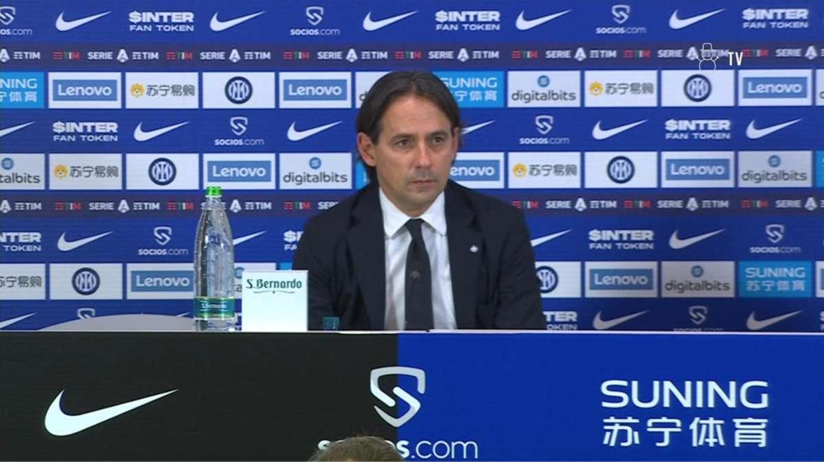 Inzaghi in conferenza: "Bastoni campione nel DNA. Le rivali non molleranno"