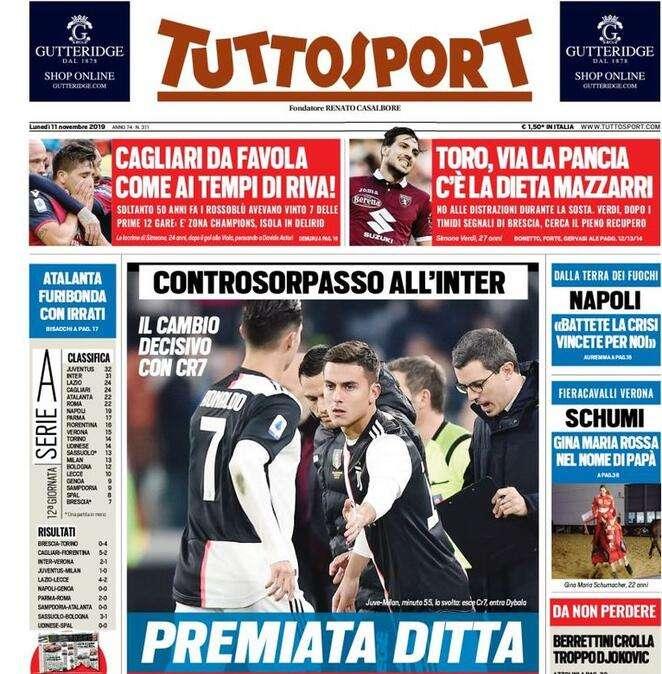 Prima TS - Controsorpasso all'Inter