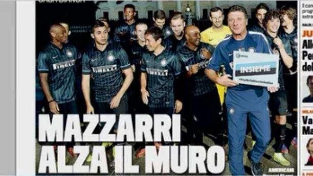 GdS - Mazzarri alza il muro. CdS - All'esame Ancelotti. TS - Guarin, attesa Juve. Ma l'Inter sogna i soldi United 