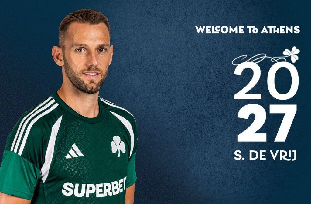 UFFICIALE - De Vrij è del Panathinaikos: contratto fino al 2027 per lui