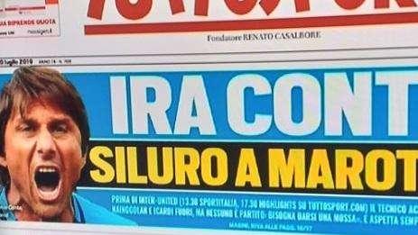 Prima TS - Ira Conte: siluro a Marotta