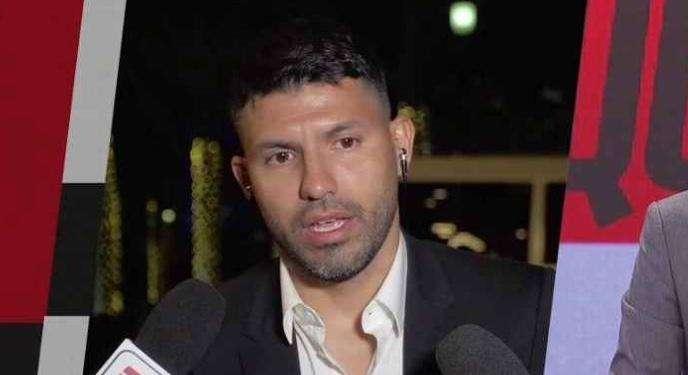 Aguero: "Lautaro Martinez? Il calcio è infido, gli dico sempre una cosa"