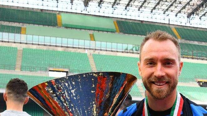Eriksen: "L'addio di Conte uno choc, l'ho saputo dai giornali. Futuro? Non so cosa accadrà, dipende dal prossimo allenatore"
