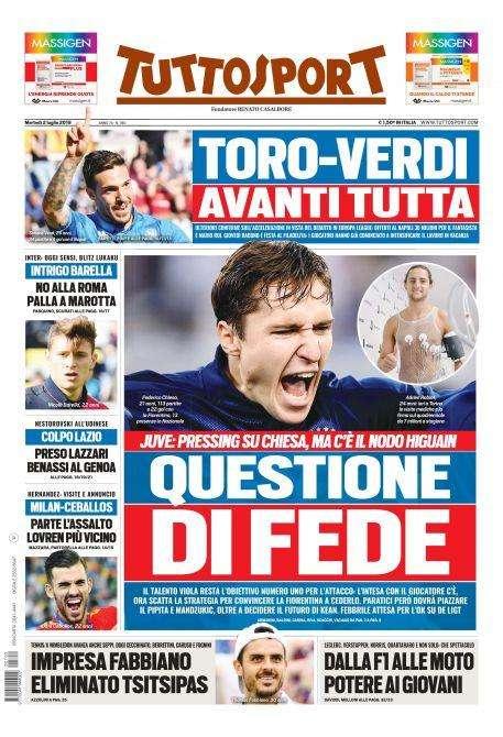 Prima TS - Inter: oggi Sensi, blitz Lukaku. Intrigo Barella: no alla Roma, palla a Marotta