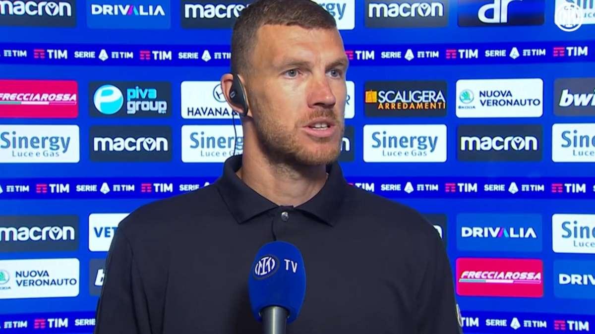Dzeko a ITV: "Ora stiamo dimostrando che squadra siamo, continuiamo così"