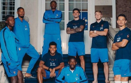 Ben 8 giocatori del Rennes in Nazionale con Zidane, lo scatto sui social: tra loro Diouf