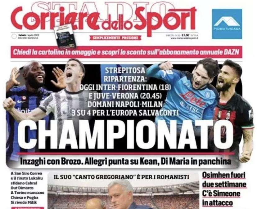 Prima CdS - Championato: strepitosa ripartenza 