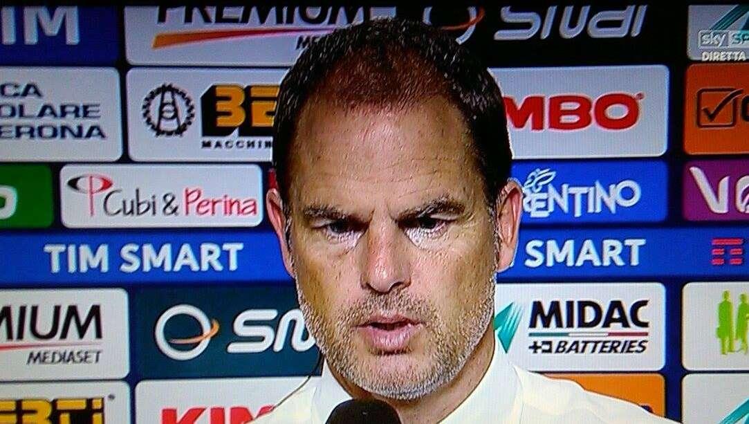 De Boer a Sky: "In tanti senza i 90 minuti e questo ha influito. Su Banega, Candreva e Perisic dico che..."