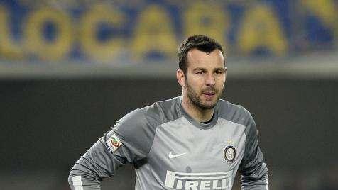 Samir Handanovic testimonial della Lazio Cup 2014