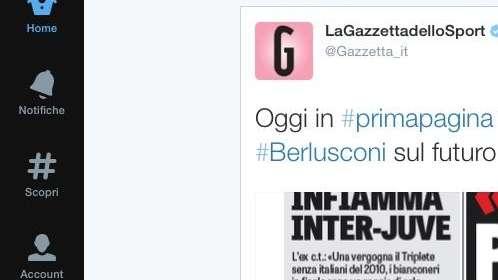 Prime Pagine - Gds - Sacchi infiamma Inter-Juve. Cds - bianconeri con le riserve. TS - Allegri snobba l'Inter