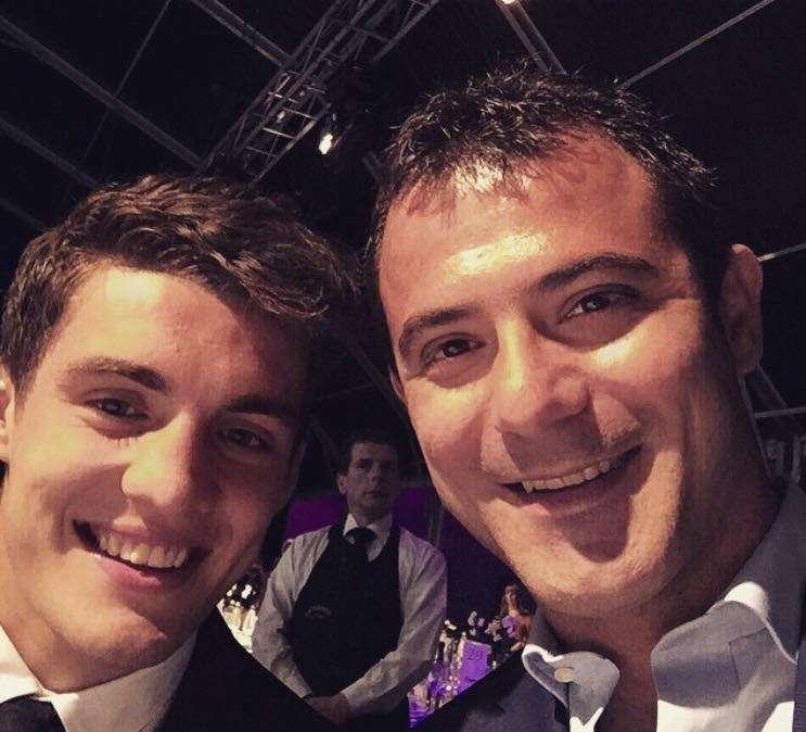 Kovacic-Stankovic, una foto dal sapore dell'est
