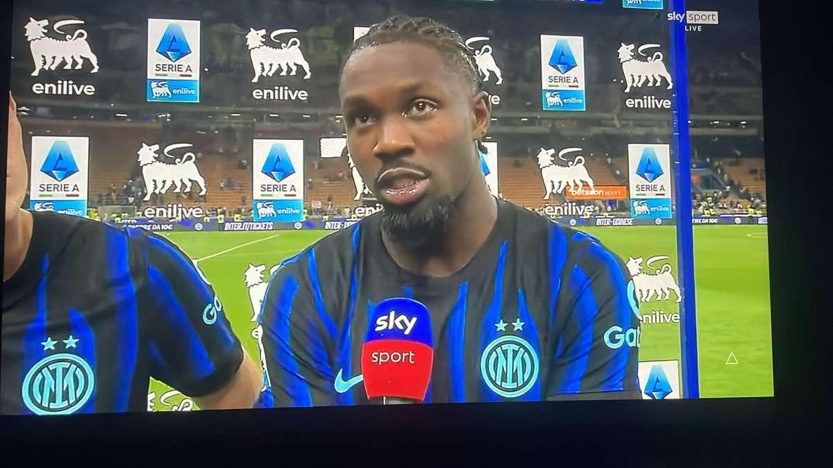 Thuram a Sky: "Non siamo al 100% ma lavoriamo per esserlo. Vogliamo il bene dell'Inter"