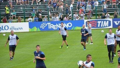 Ancora lavoro sugli schemi. Assente Mateo Kovacic