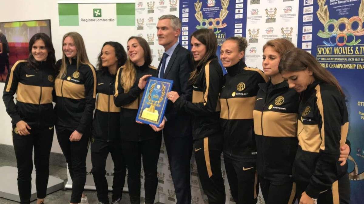 VIDEO - Premio per il film sull'Inter Women in Serie A, Antonello: "Un orgoglio"