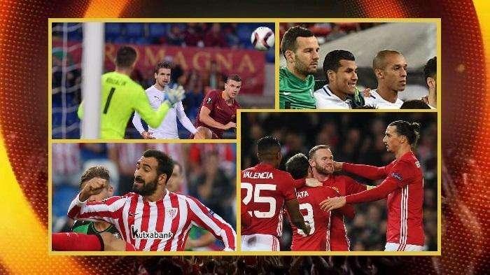 Triplo Dzeko e show ManU tra i Top. Flop Miranda-Murillo