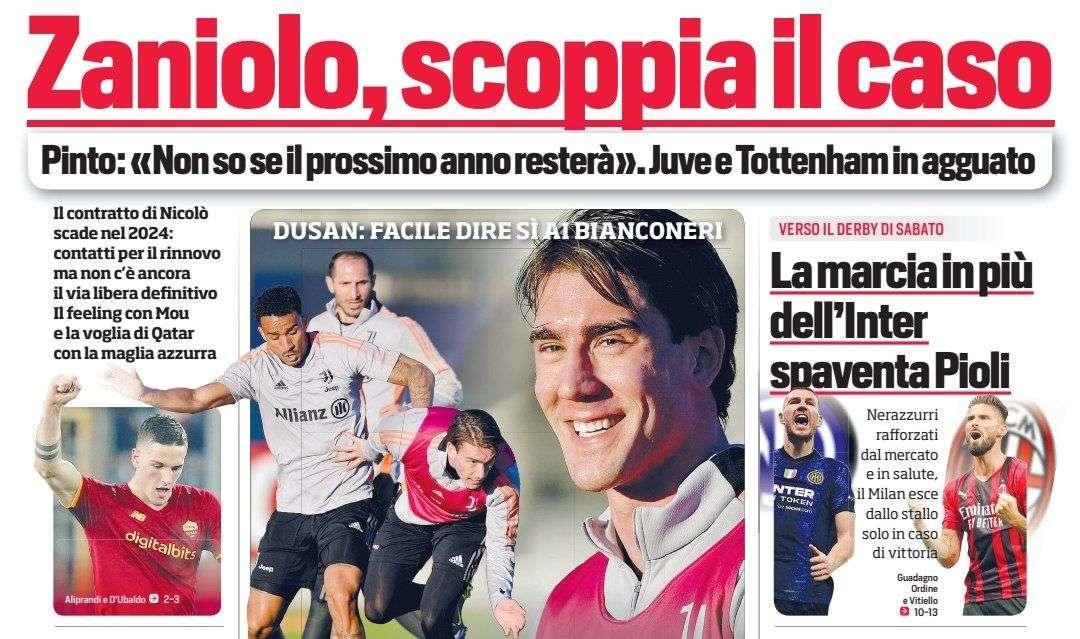 Prima CdS - La marcia in più dell'Inter spaventa Pioli