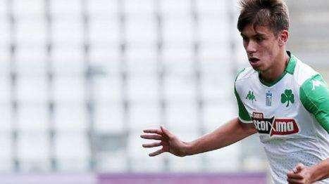 Vagiannidis, ieri saluto al Panathinaikos prima di iniziare l'avventura con l'Inter