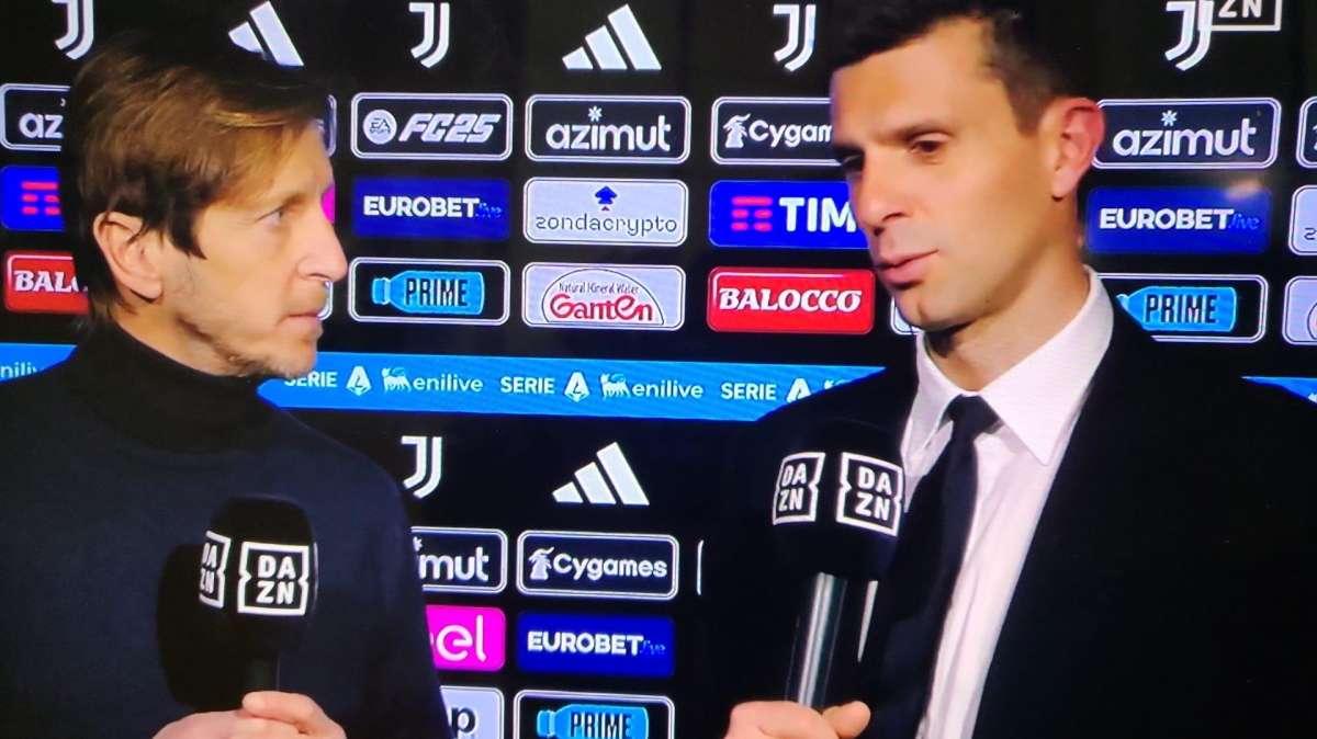 Juve, Thiago Motta a a DAZN: "Inter superiore nel 1° tempo, l'abbiamo rispettata troppo. La vittoria è meritata"