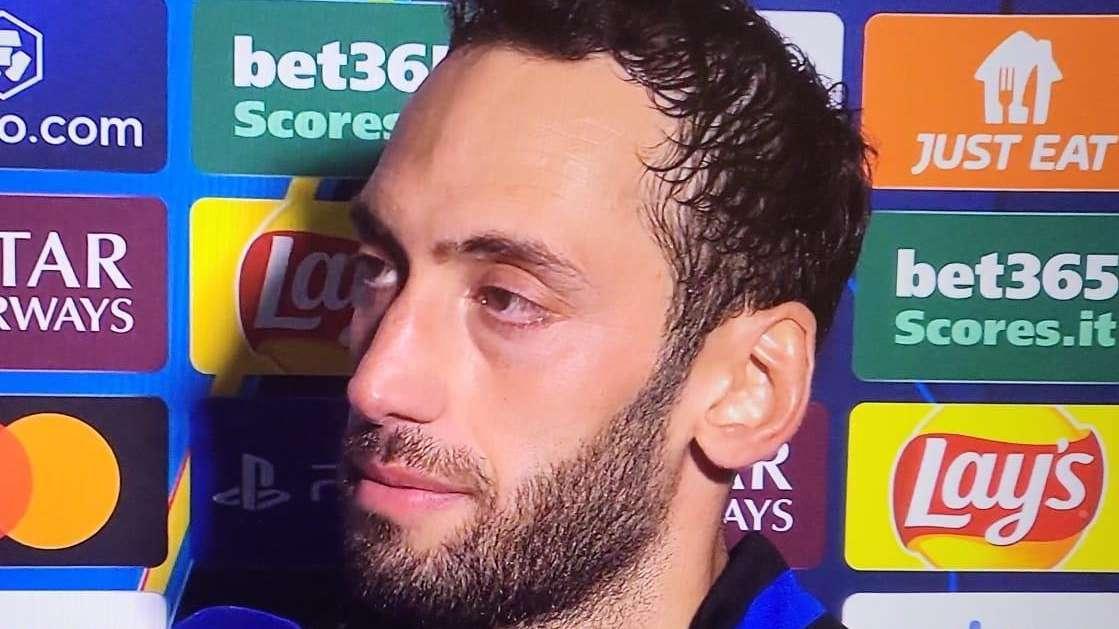 Calhanoglu a Prime Video: "Mi aspettavo di soffrire ma non abbiamo mollato. Siamo contenti"