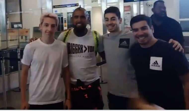 VIDEO - Arturo Vidal in viaggio verso Barcellona: il 9 gennaio la sfida all'Atlético in Supercoppa